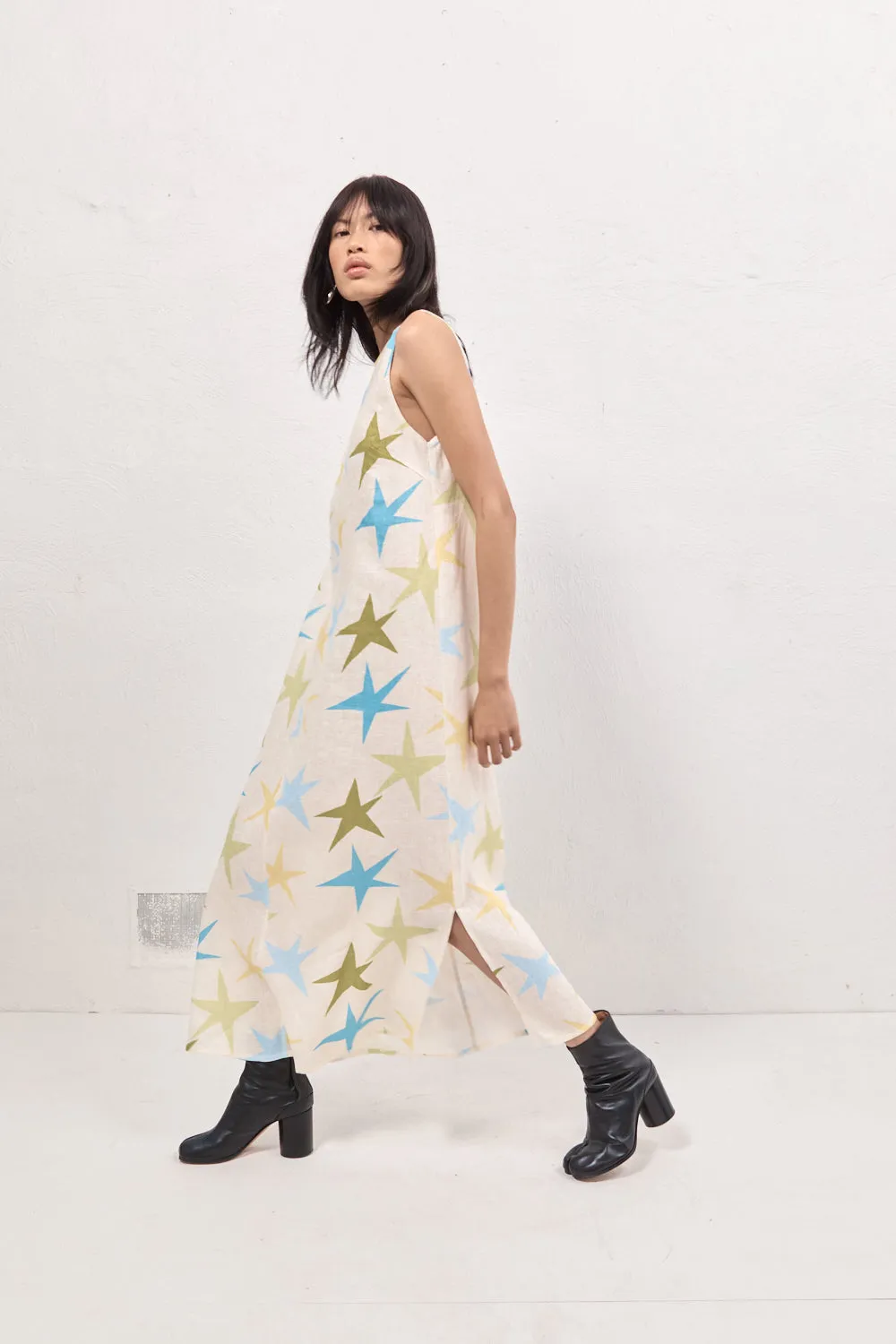 Ines Linen Maxi Dress Star sold by Verge Girl product image thumbnail 2