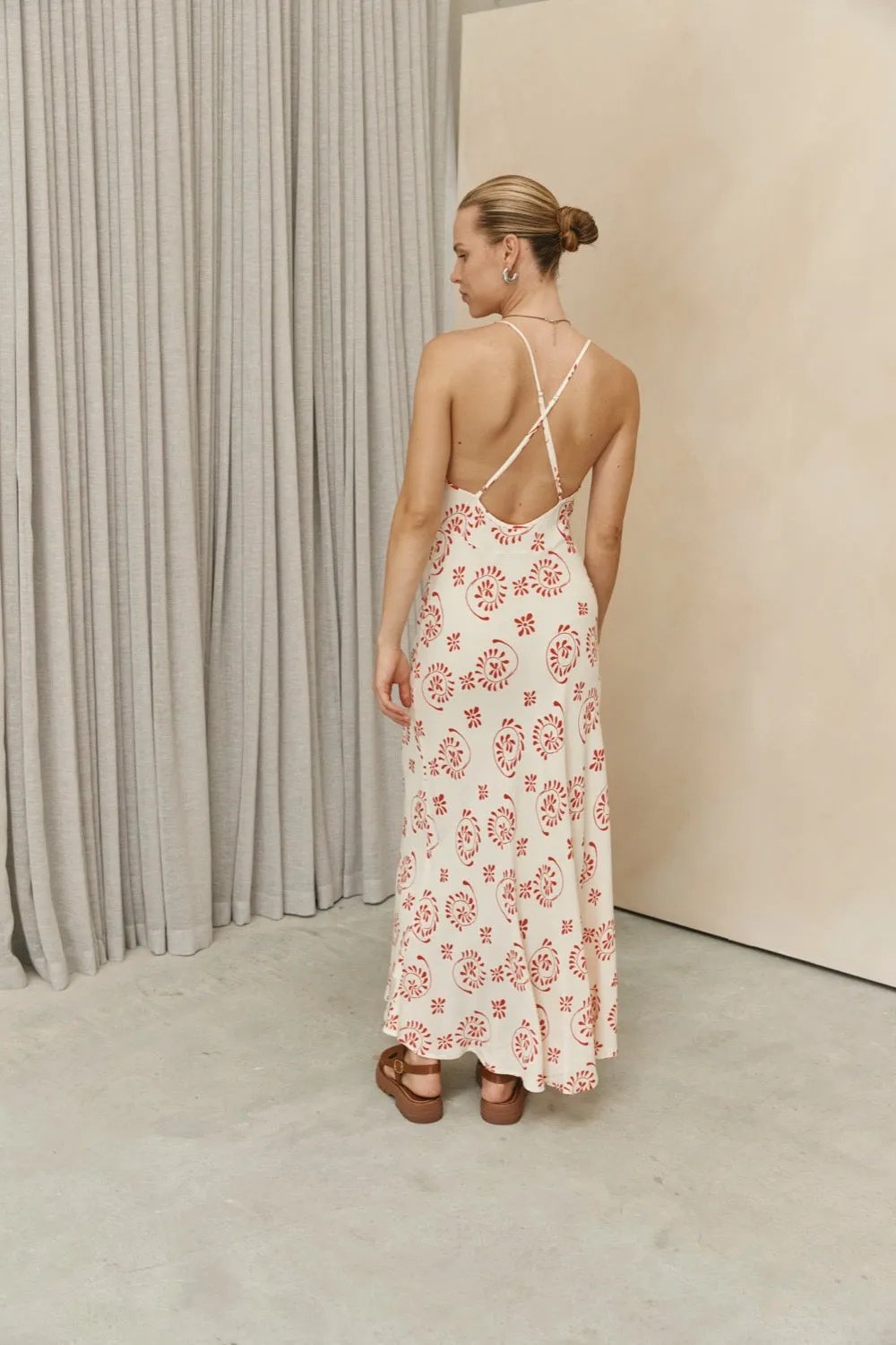 Galleria Bias Cut Maxi Dress Blyss sold by Verge Girl product image thumbnail 3