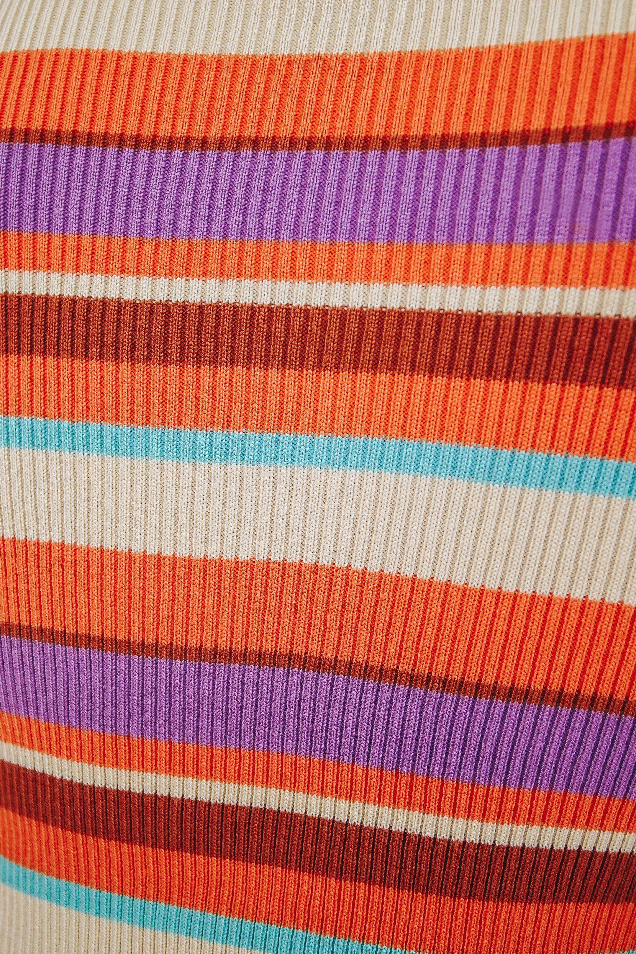 London Strolls Stripe Knit Top Multi sold by Verge Girl product image thumbnail 9