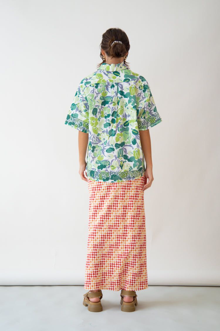 VRG GRL Sun Basking Button Up Shirt // Floral sold by Verge Girl product image thumbnail 8