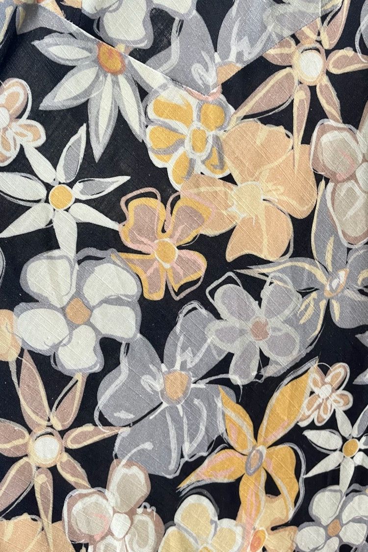 VRG GRL Art Of Bloom Bias Cut Maxi Dress // Black sold by Verge Girl product image thumbnail 9