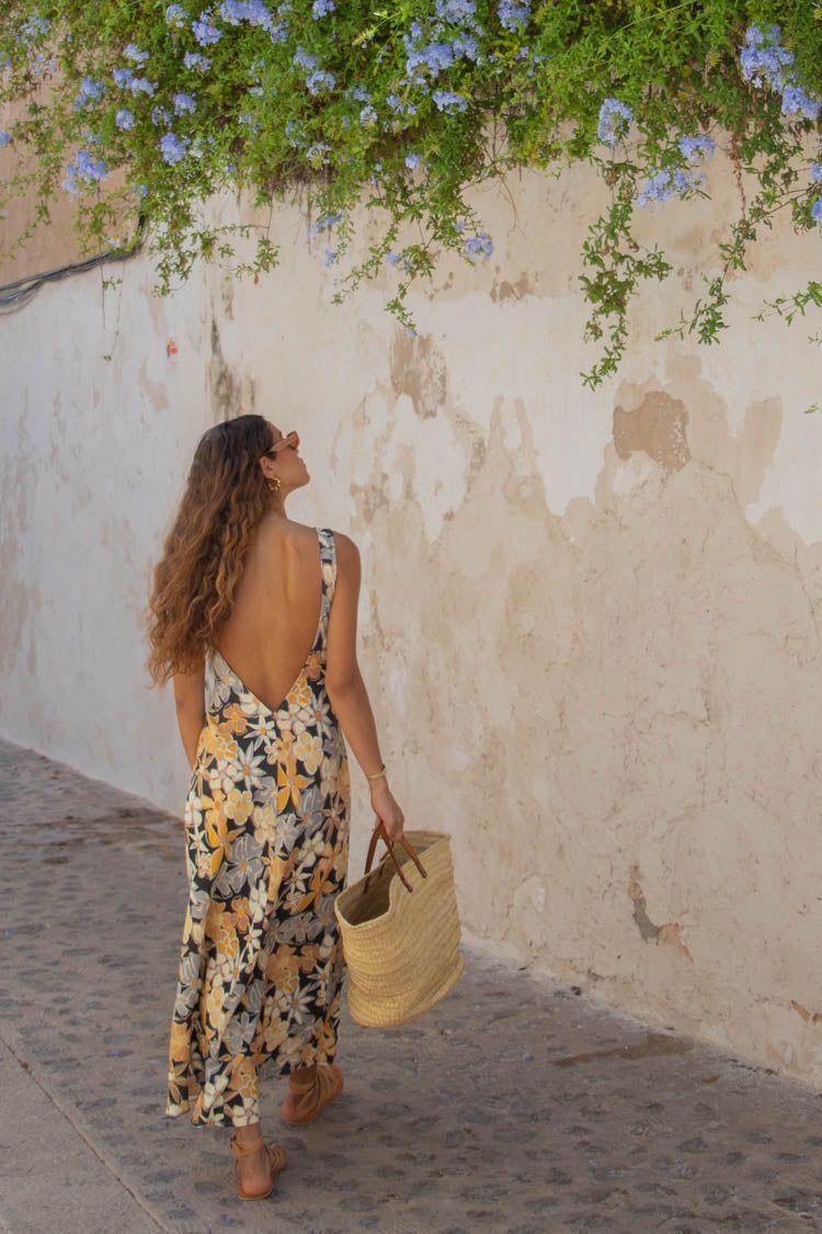 VRG GRL Art Of Bloom Bias Cut Maxi Dress // Black sold by Verge Girl product image thumbnail 6