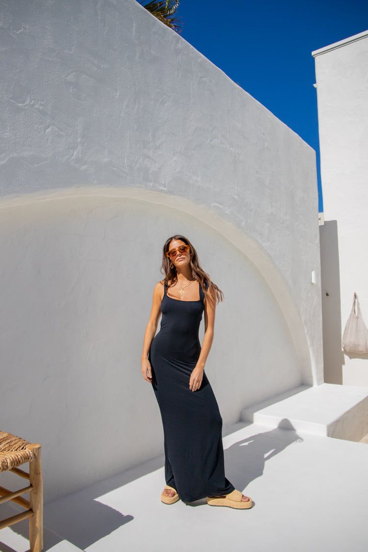 Giovanna Maxi Dress Black sold by Verge Girl product image thumbnail 5