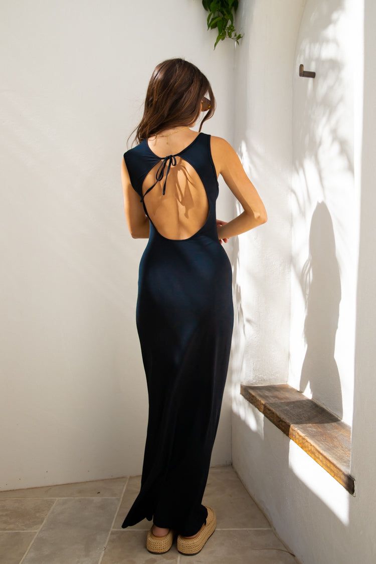 Giovanna Maxi Dress Black sold by Verge Girl product image thumbnail 6