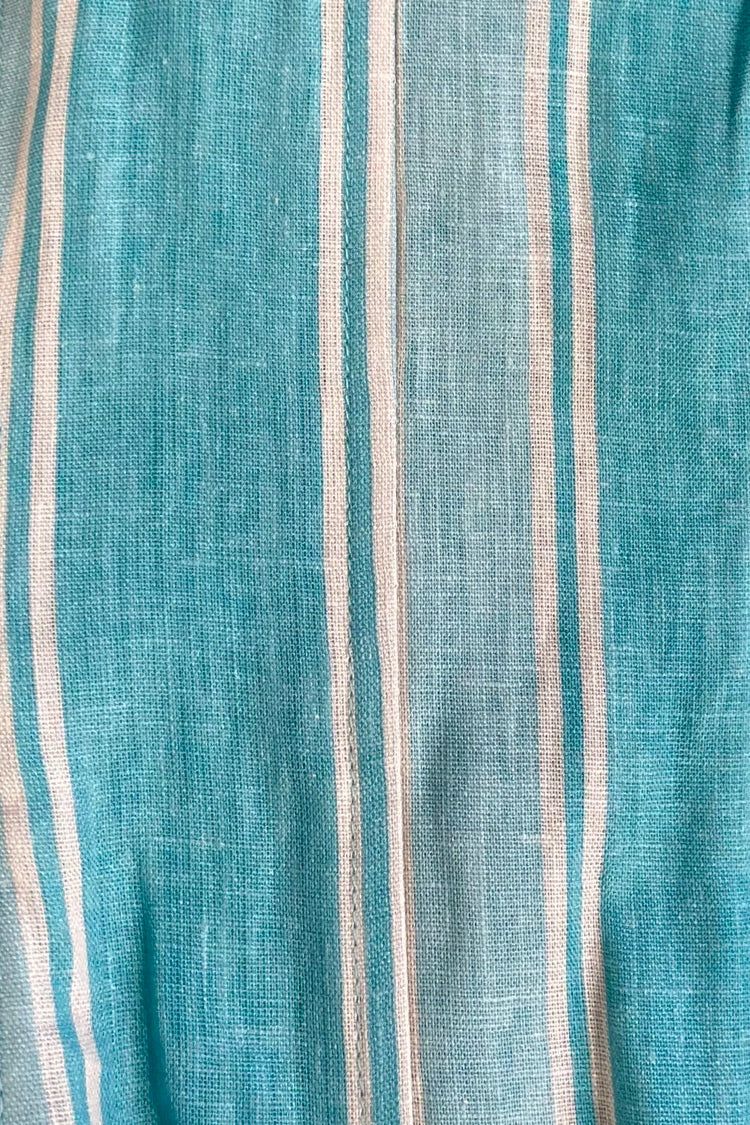 VRG GRL Steal The Moment Linen Corset Top // Azure sold by Verge Girl product image thumbnail 8