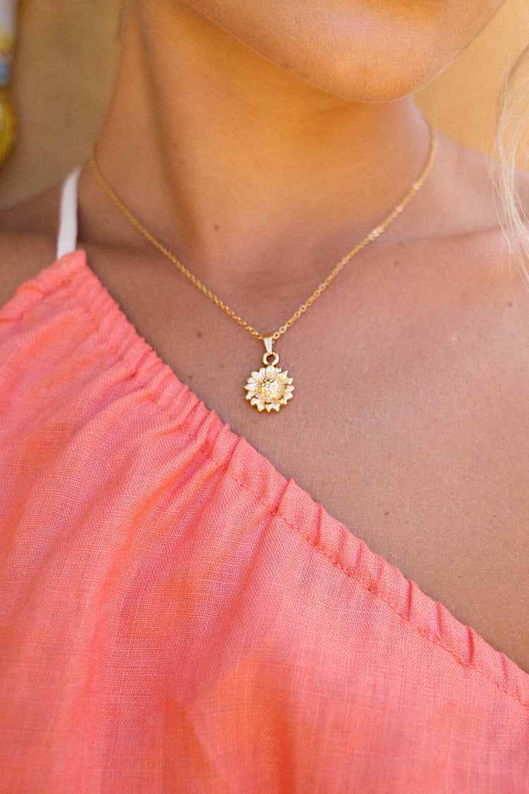 El Sol Necklace // Gold sold by Verge Girl