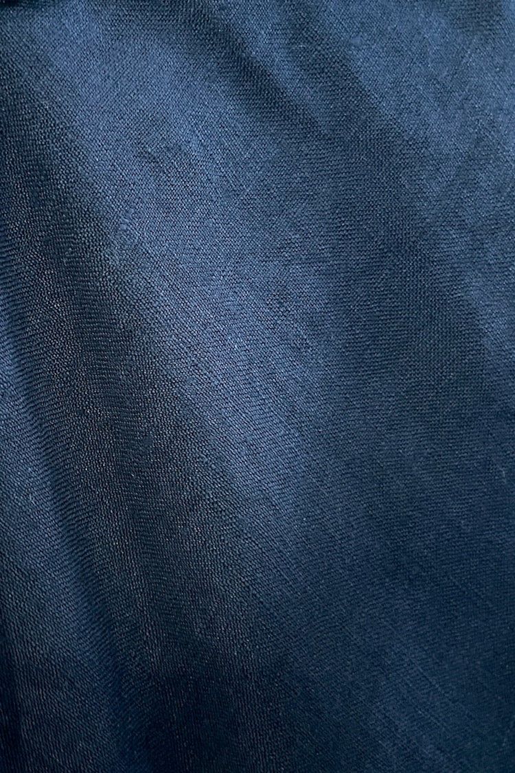 VRG GRL Italian Streets Linen Bias Cut Maxi Skirt // Navy sold by Verge Girl product image thumbnail 9