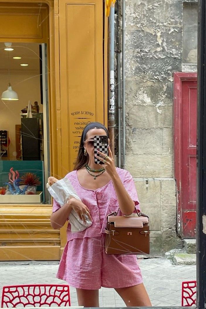 VRG GRL The Sea & I Smock Top // Red sold by Verge Girl product image thumbnail 3