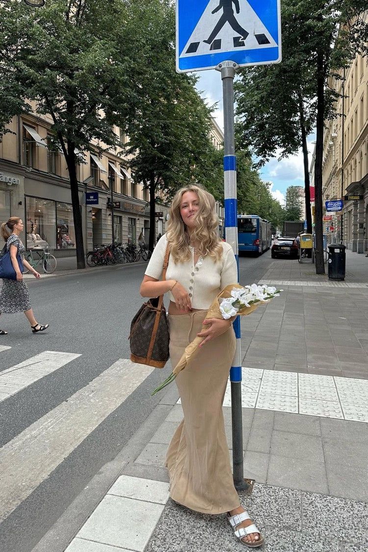 VRG GRL Mojave Knit Top // Cream sold by Verge Girl product image thumbnail 3