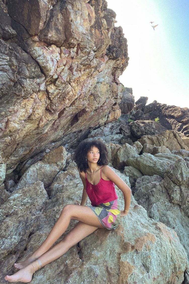 VRG GRL As The World Goes By Cami // Wine sold by Verge Girl product image thumbnail 9