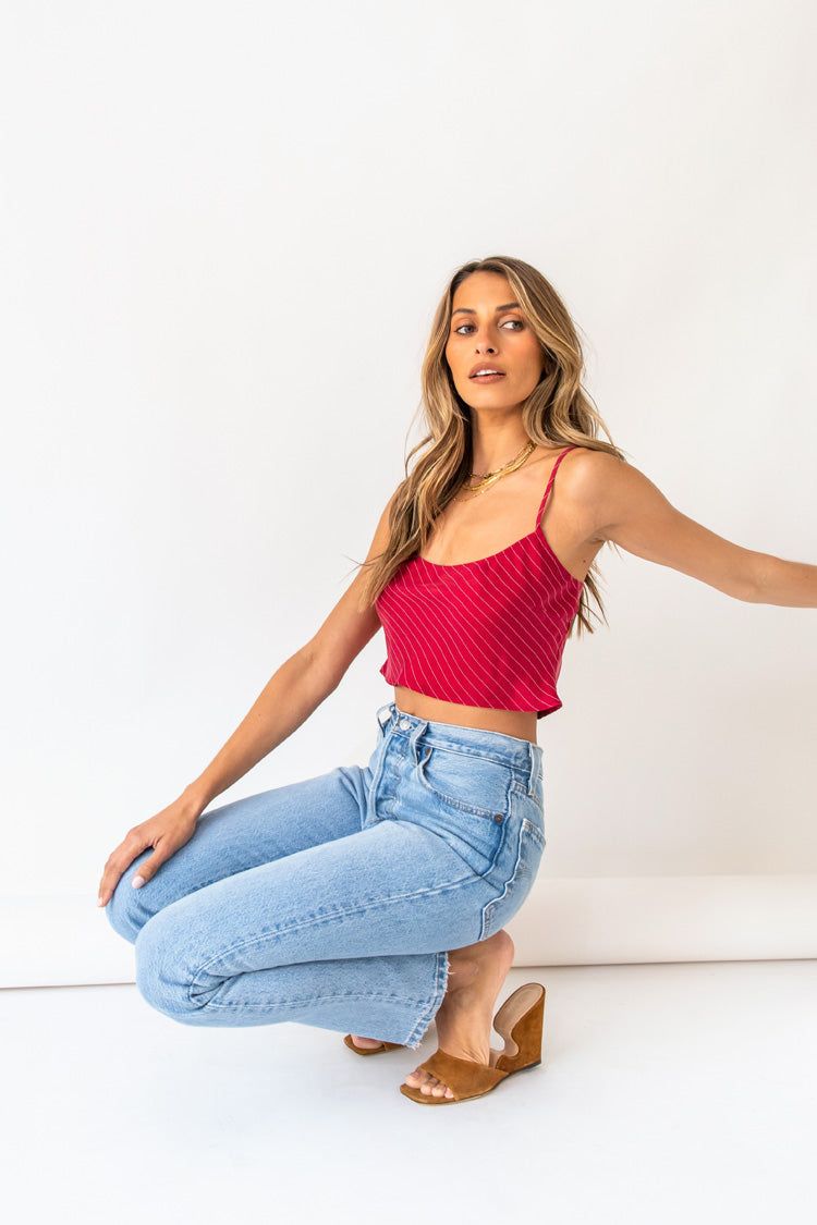 VRG GRL As The World Goes By Cami // Wine sold by Verge Girl product image thumbnail 7