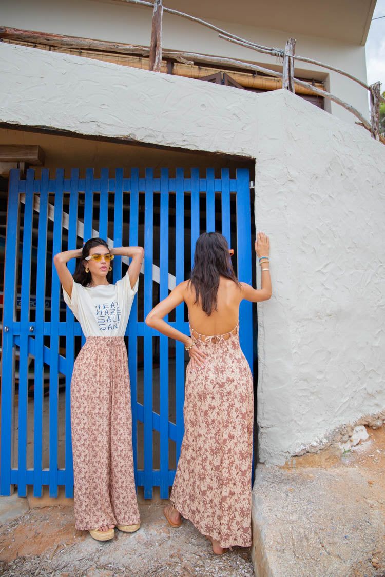 VRG GRL Sant Andrea Bias Cut Maxi Dress // Tan sold by Verge Girl product image thumbnail 8