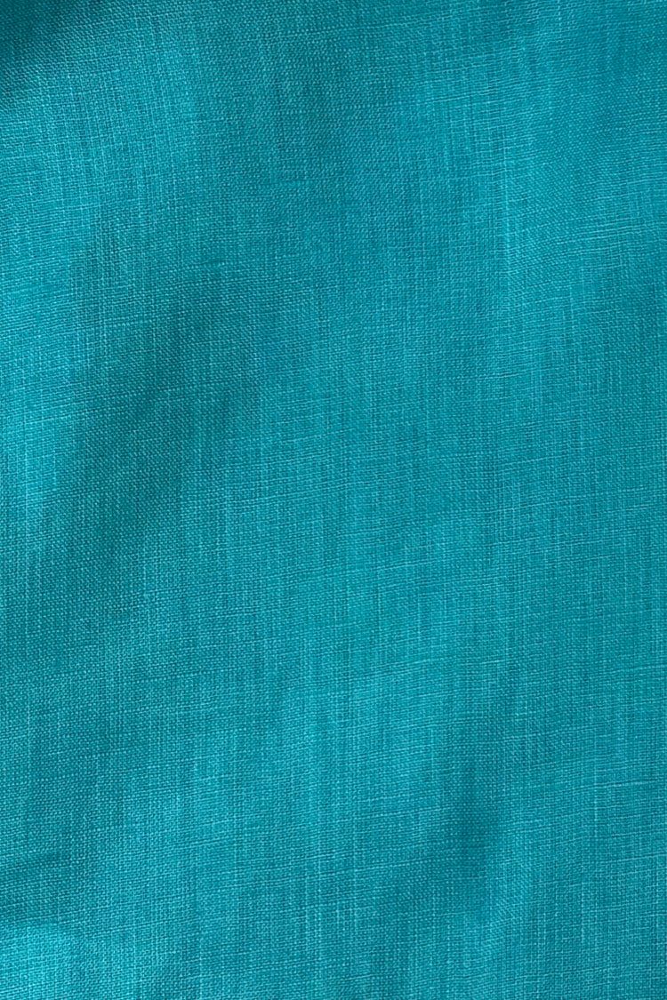 VRG GRL Sol De Niña Linen Mini Dress // Teal sold by Verge Girl product image thumbnail 6