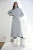 Yumi Knit Jumper Grey Marle sold by Verge Girl