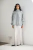 Yumi Knit Jumper Grey Marle sold by Verge Girl