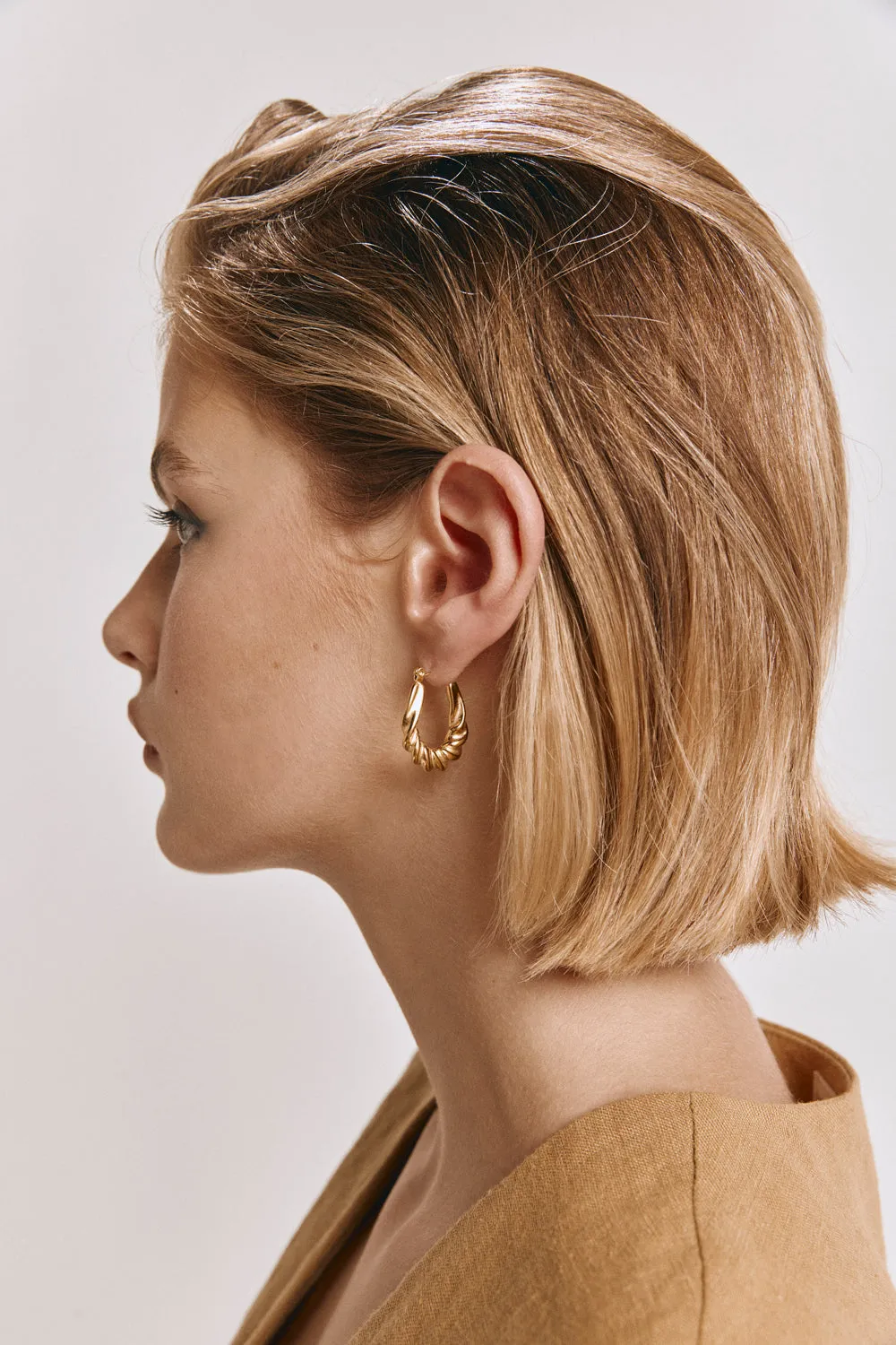 Arli Hoops Gold sold by Verge Girl product image thumbnail 3