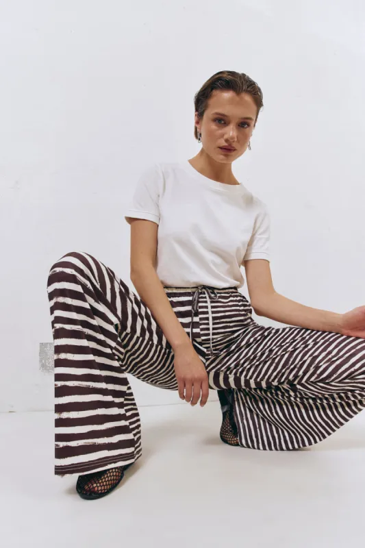 Rieti Pants Brown sold by Verge Girl