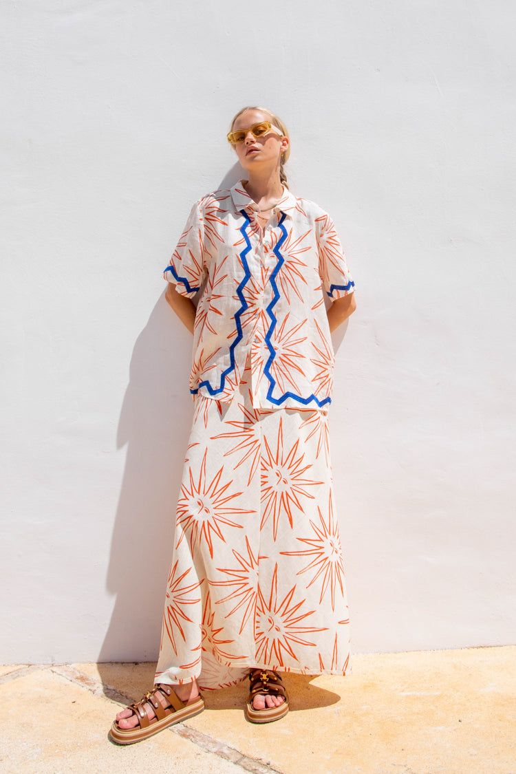 VRG GRL Aurora Linen Shirt // Sundazed sold by Verge Girl product image thumbnail 6