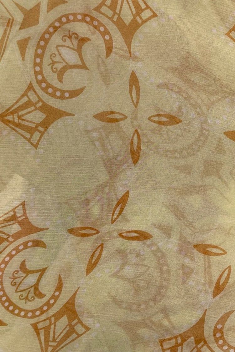 VRG GRL Summer Solstice Bias Cut Maxi Dress // Lemon sold by Verge Girl product image thumbnail 10