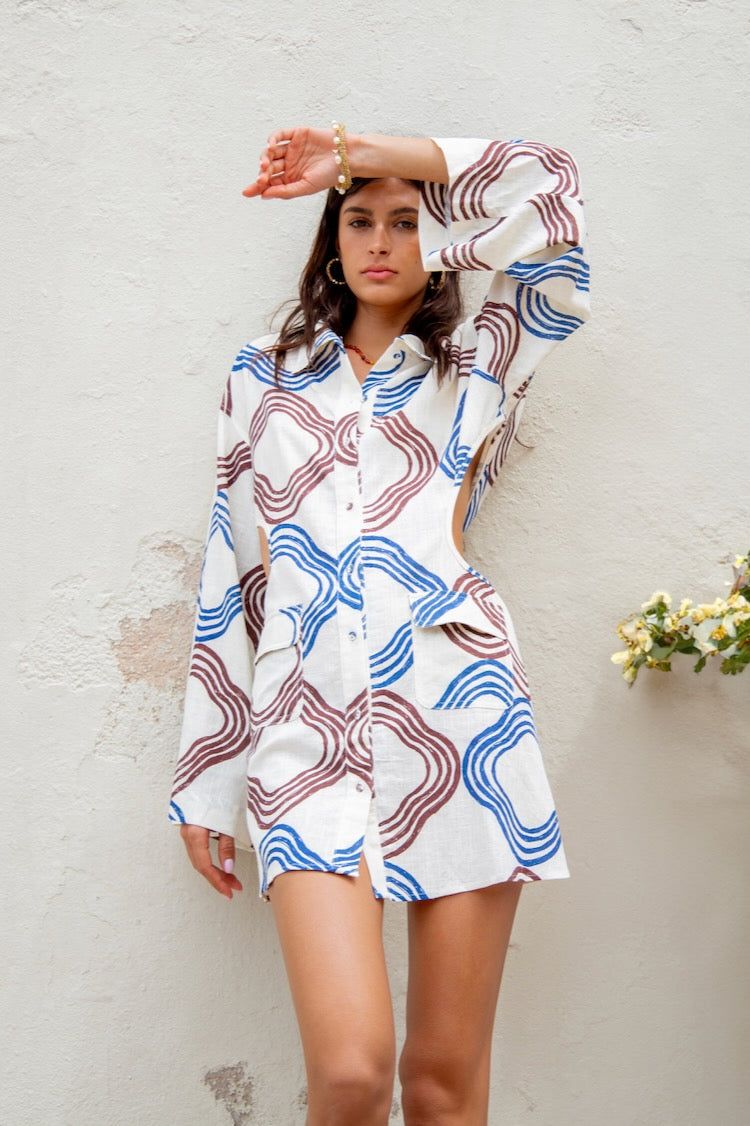 Mariella Mini Dress Seville sold by Verge Girl