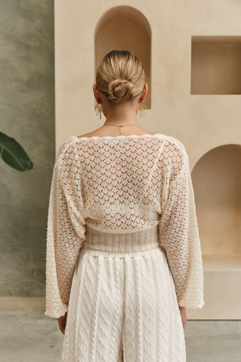 Margot Knit Top Cream sold by Verge Girl product image thumbnail 5