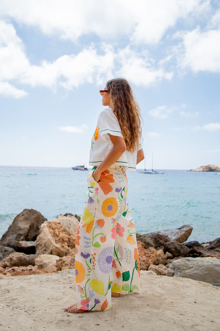 VRG GRL Fleuriste Linen Smock Top sold by Verge Girl product image thumbnail 6