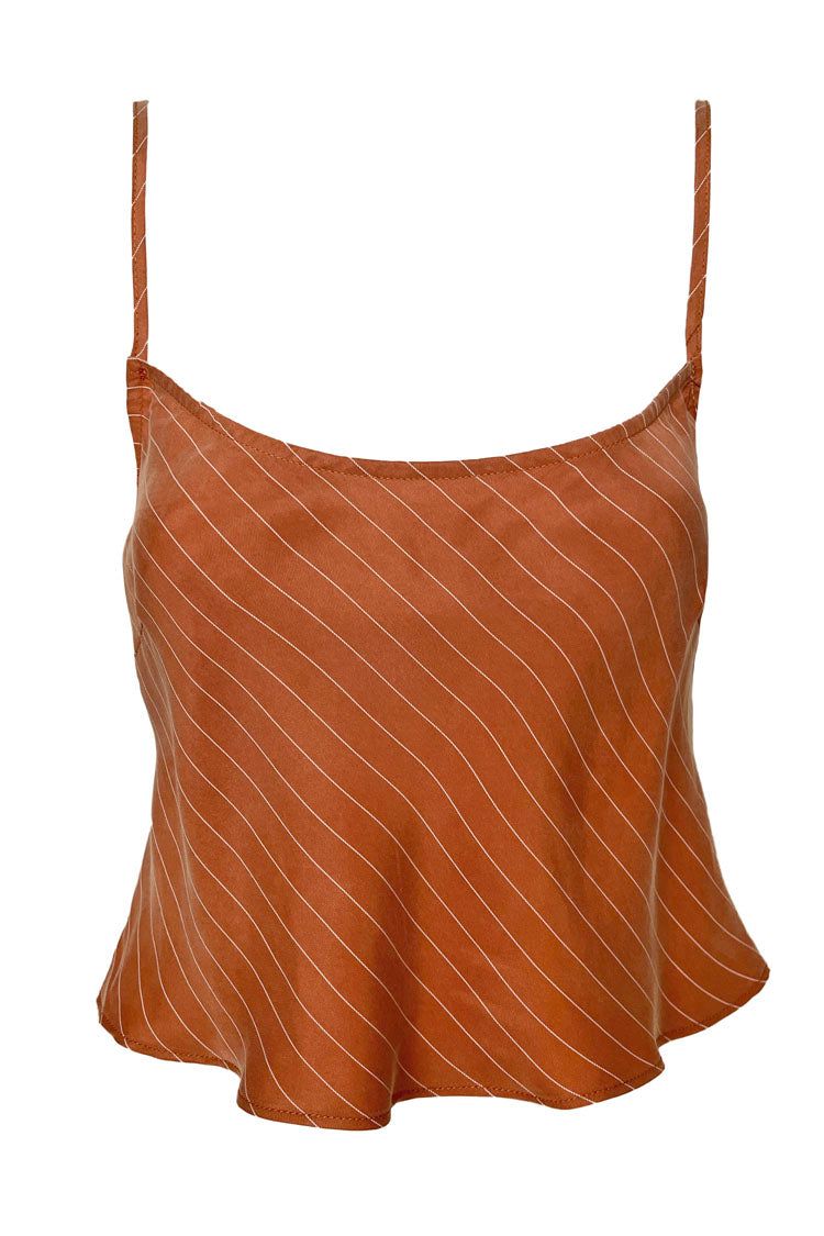 VRG GRL As The World Goes By Cami // Rust sold by Verge Girl product image thumbnail 9