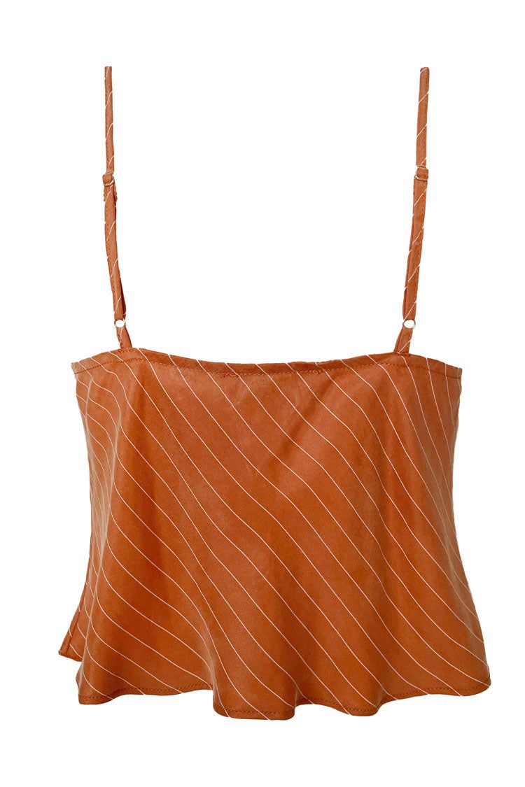 VRG GRL As The World Goes By Cami // Rust sold by Verge Girl product image thumbnail 10