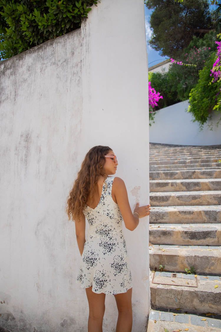 VRG GRL Claudette Bias Cut Mini Dress // Bloom sold by Verge Girl product image thumbnail 8