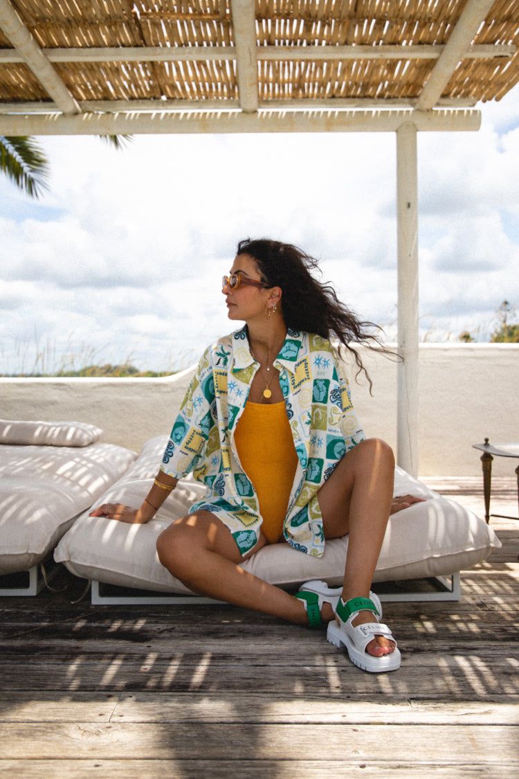 VRG GRL Wellness Club Button Up Shirt // Energy sold by Verge Girl product image thumbnail 2