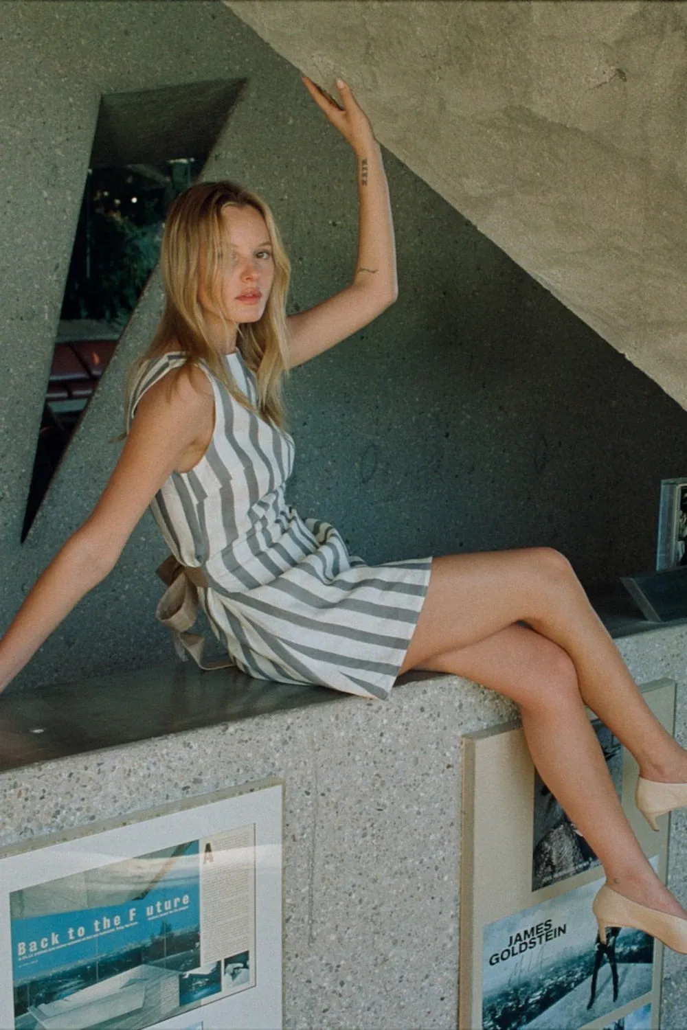 Lea Mini Dress Tide sold by Verge Girl product image thumbnail 2