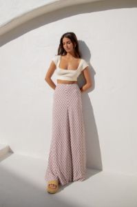 Carmine Bias Cut Maxi Skirt Mauve sold by Verge Girl