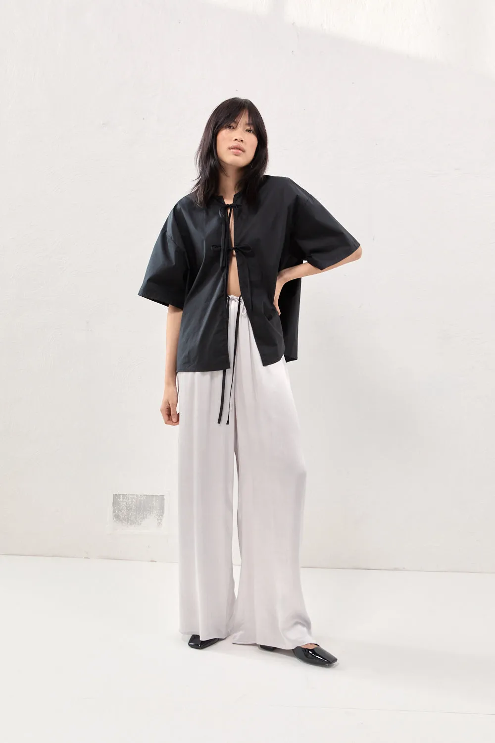 Merci Satin Pants Silver sold by Verge Girl product image thumbnail 5