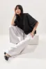 Merci Satin Pants Silver sold by Verge Girl