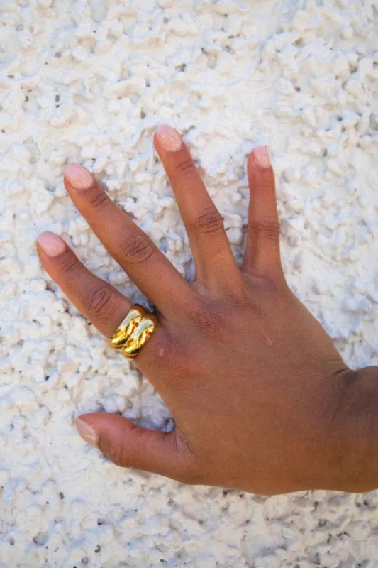 Street Side Ring // Gold sold by Verge Girl