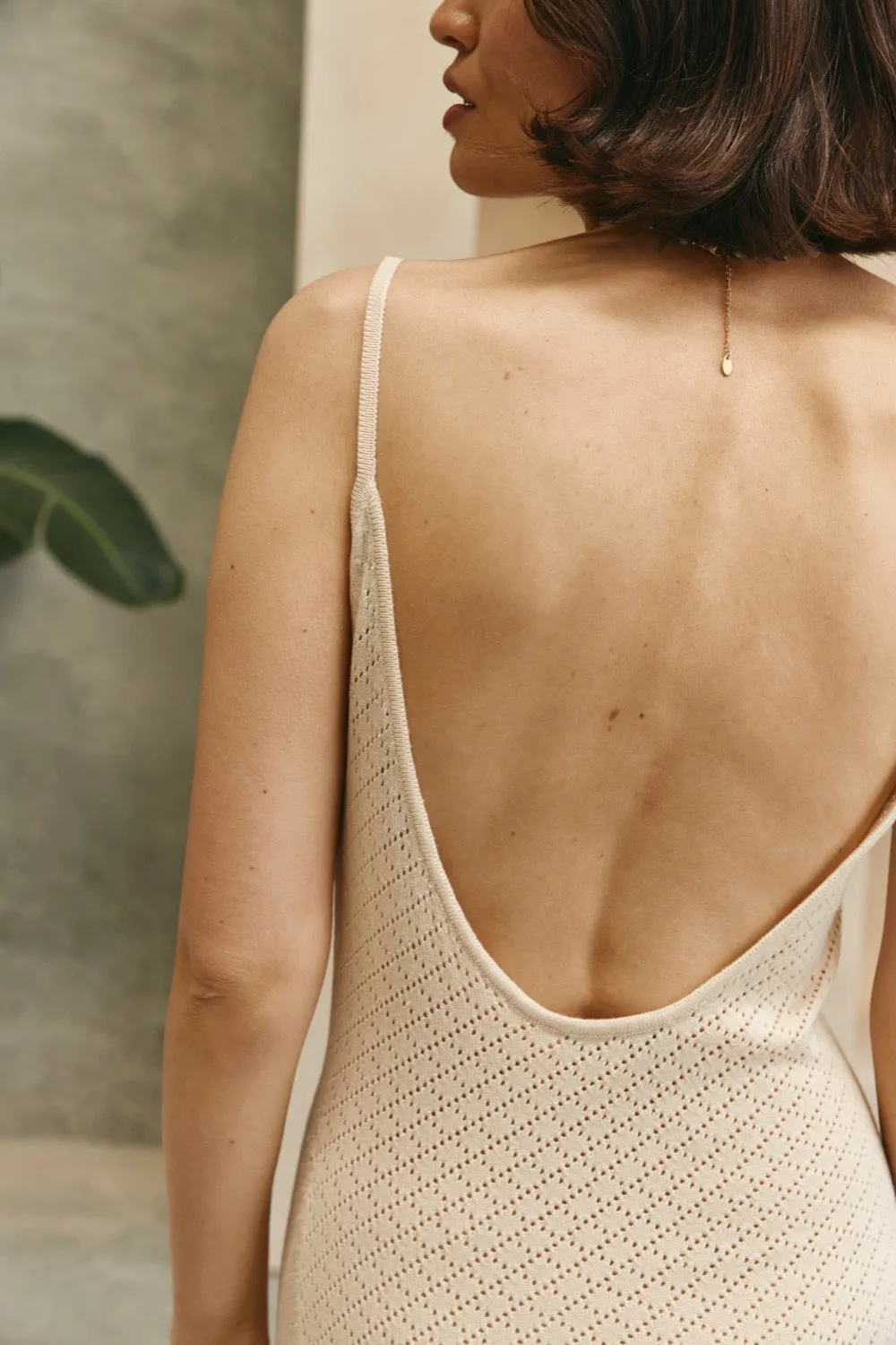 Under The Sun Knit Maxi Dress Cream sold by Verge Girl product image thumbnail 2