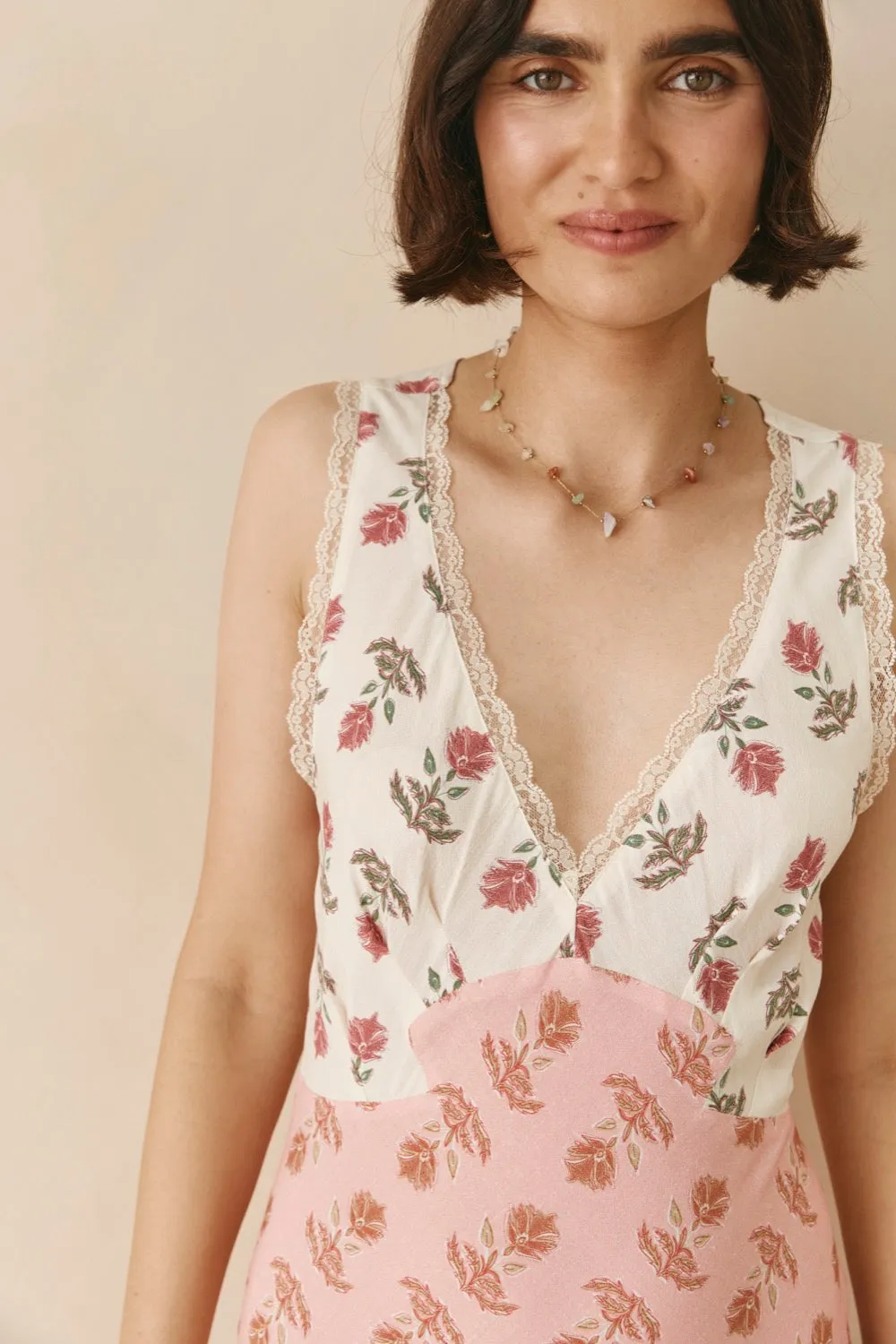 Novella Bias Cut Maxi Dress Boheme sold by Verge Girl product image thumbnail 3