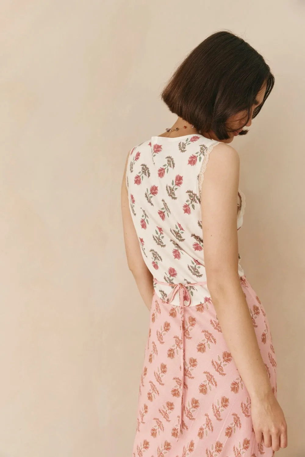 Novella Bias Cut Maxi Dress Boheme sold by Verge Girl product image thumbnail 5