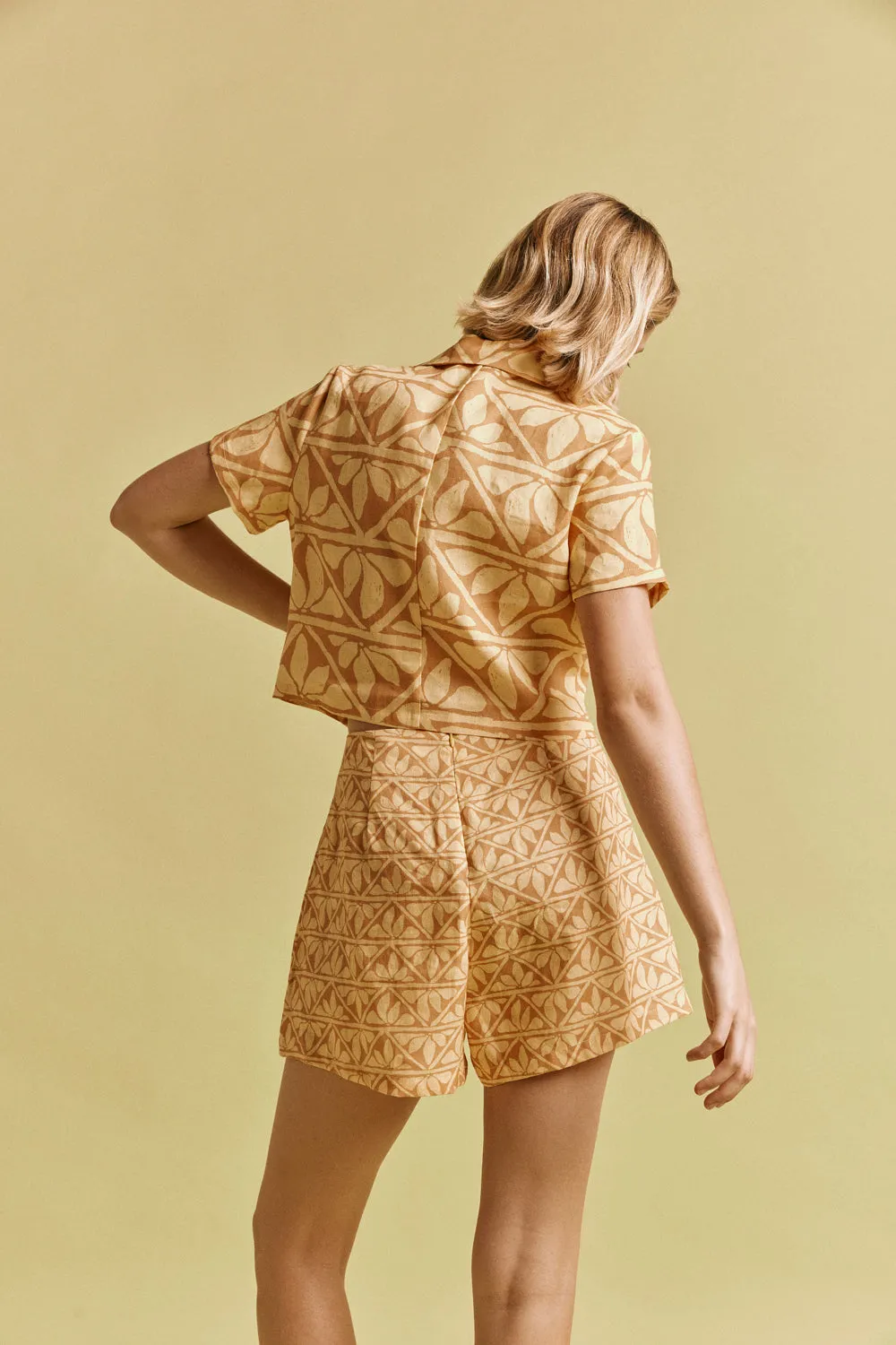 Nadia Linen Top Lotus sold by Verge Girl product image thumbnail 5