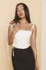 Evalina Top White sold by Verge Girl