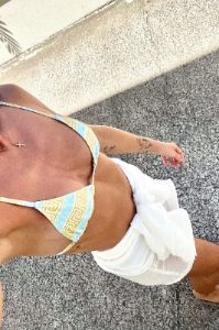 VRG GRL In The Tropics Tie Bikini Top // Mirage sold by Verge Girl