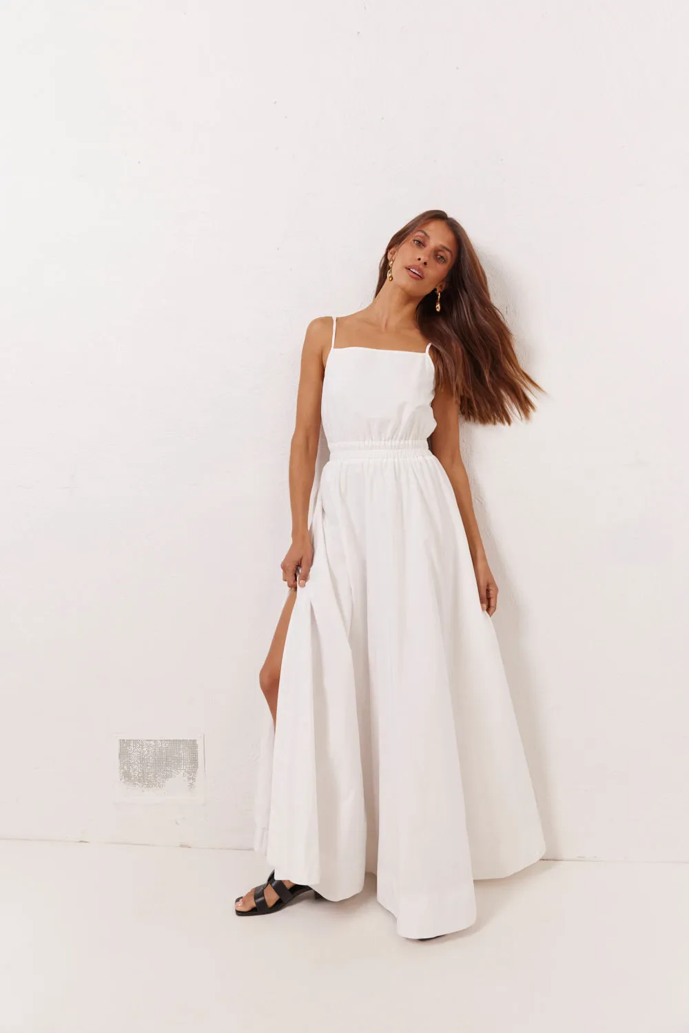 Lou Maxi Dress White sold by Verge Girl product image thumbnail 2
