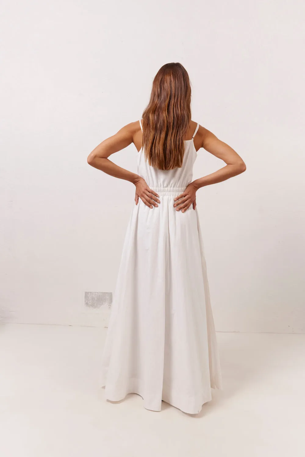 Lou Maxi Dress White sold by Verge Girl product image thumbnail 4
