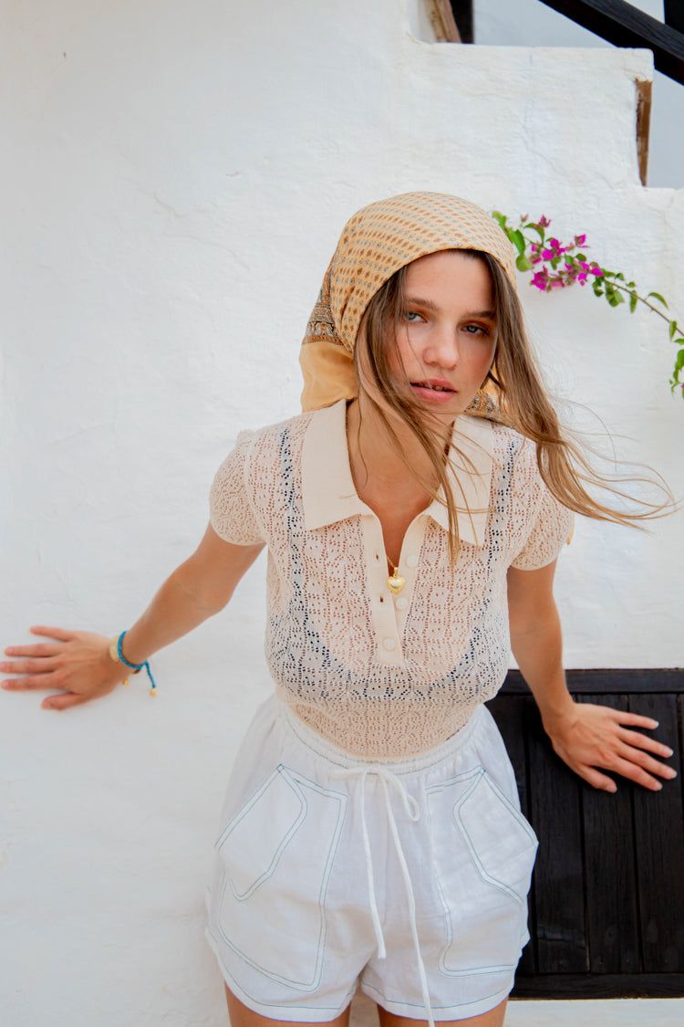 VRG GRL Kind Of Dream Knit Top // Nude sold by Verge Girl product image thumbnail 3