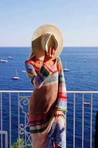VRG GRL Work Of Art Crochet Maxi Dress // Multi sold by Verge Girl