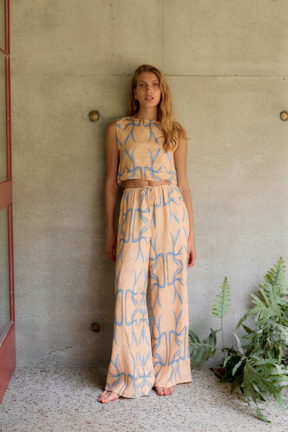 Zeila Linen Top X Emma Rushton sold by Verge Girl product image thumbnail 4