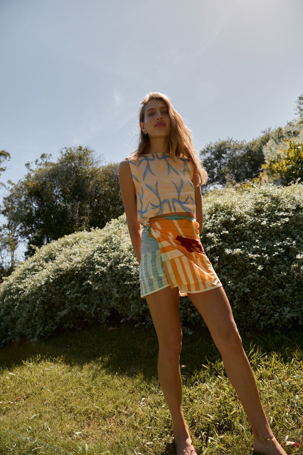 Zeila Linen Top X Emma Rushton sold by Verge Girl product image thumbnail 5