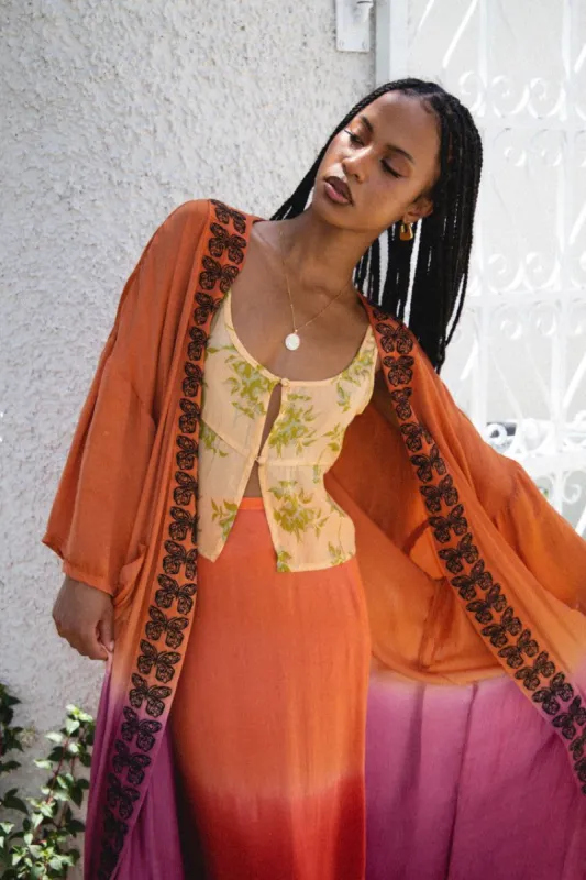 VRG GRL Loved By The Sun Robe // Rust sold by Verge Girl