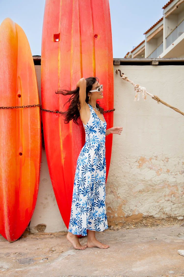 VRG GRL Rosolina Bias Cut Maxi Dress // Floral sold by Verge Girl product image thumbnail 6