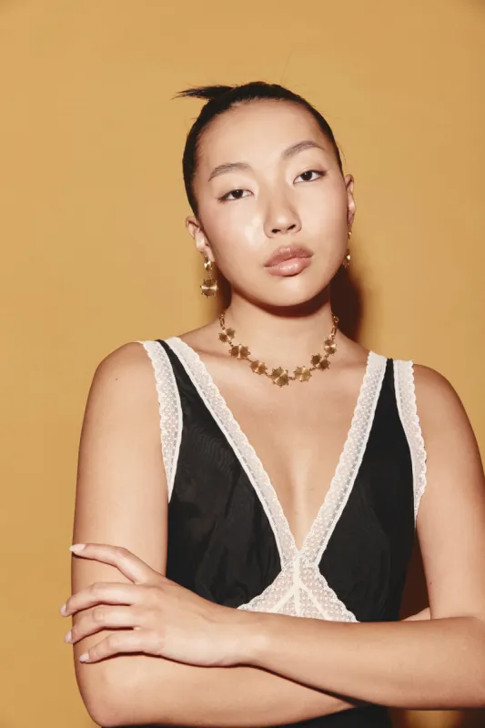 Ida Necklace Gold sold by Verge Girl